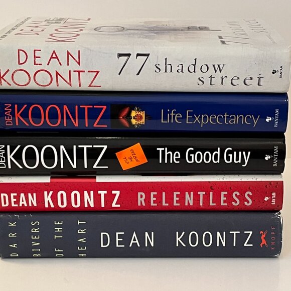 Dean Koontz - Set of Five Hardback Books with Dust Jackets - Very Good Condition - Picture 3 of 6